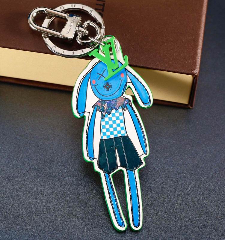 LV keyring 布偶蓝兔子
